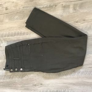 Dark Green High waisted Jeans